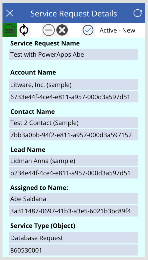 Screen Shot 2018 12 07 at 3.32.40 PM 585x1024 - PowerApps Canvas using Status Fields in CDS